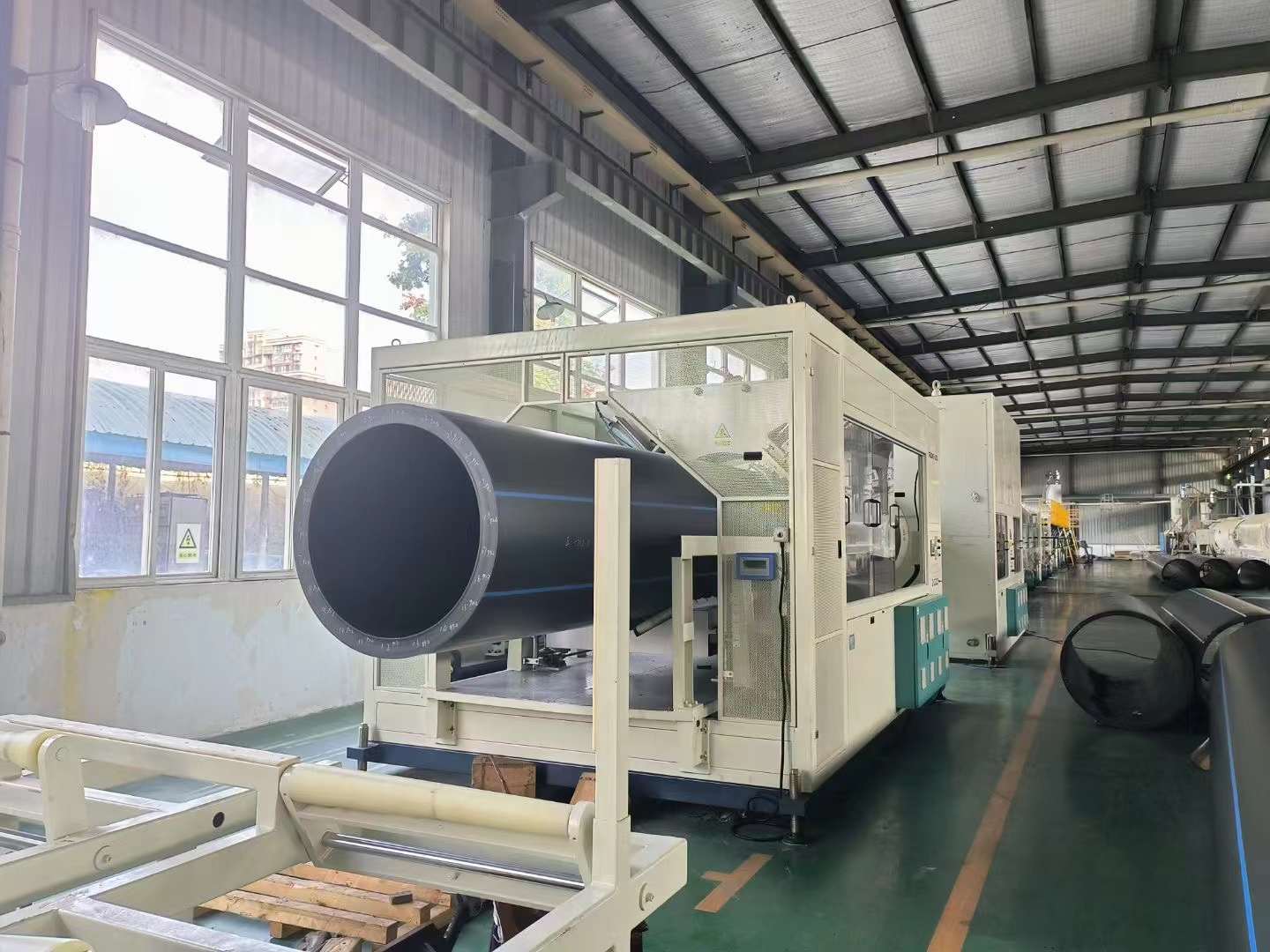 Tubi in HDPE di diametro maggiore e problemi di raffreddamento