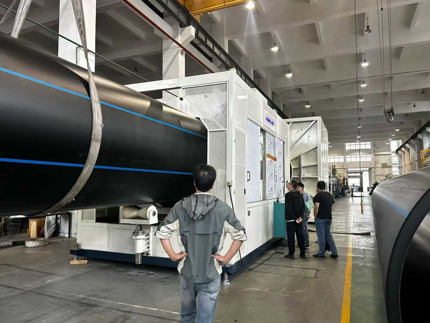 Punti chiave per l'attrezzatura di avvio e la tecnologia di produzione di tubi in PE con diametri di grandi dimensioni superiori a 2000 mm
